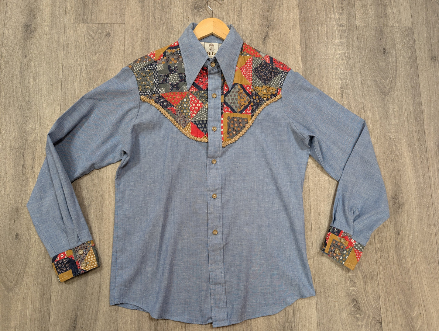 1970s Alfie California western shirt