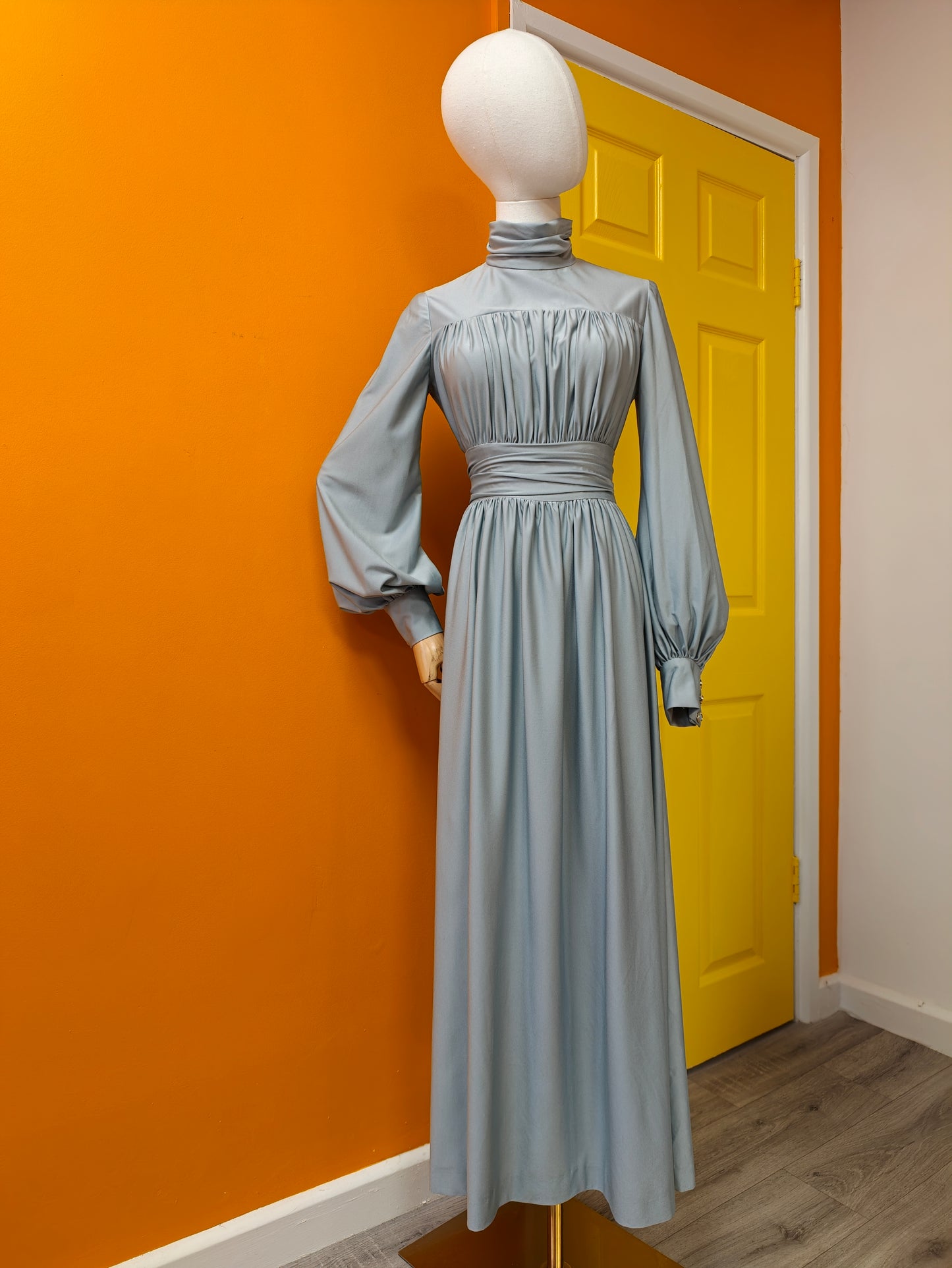 1970s Annie Gough at Gemini maxi dress - XS/6