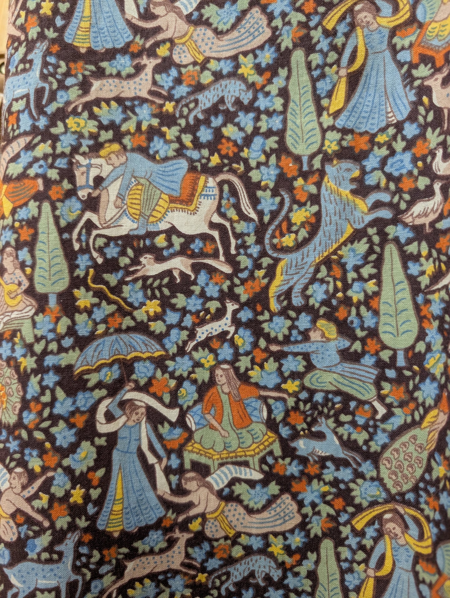 1960s Warrender Liberty fabric novelty print cotton dress - S/8