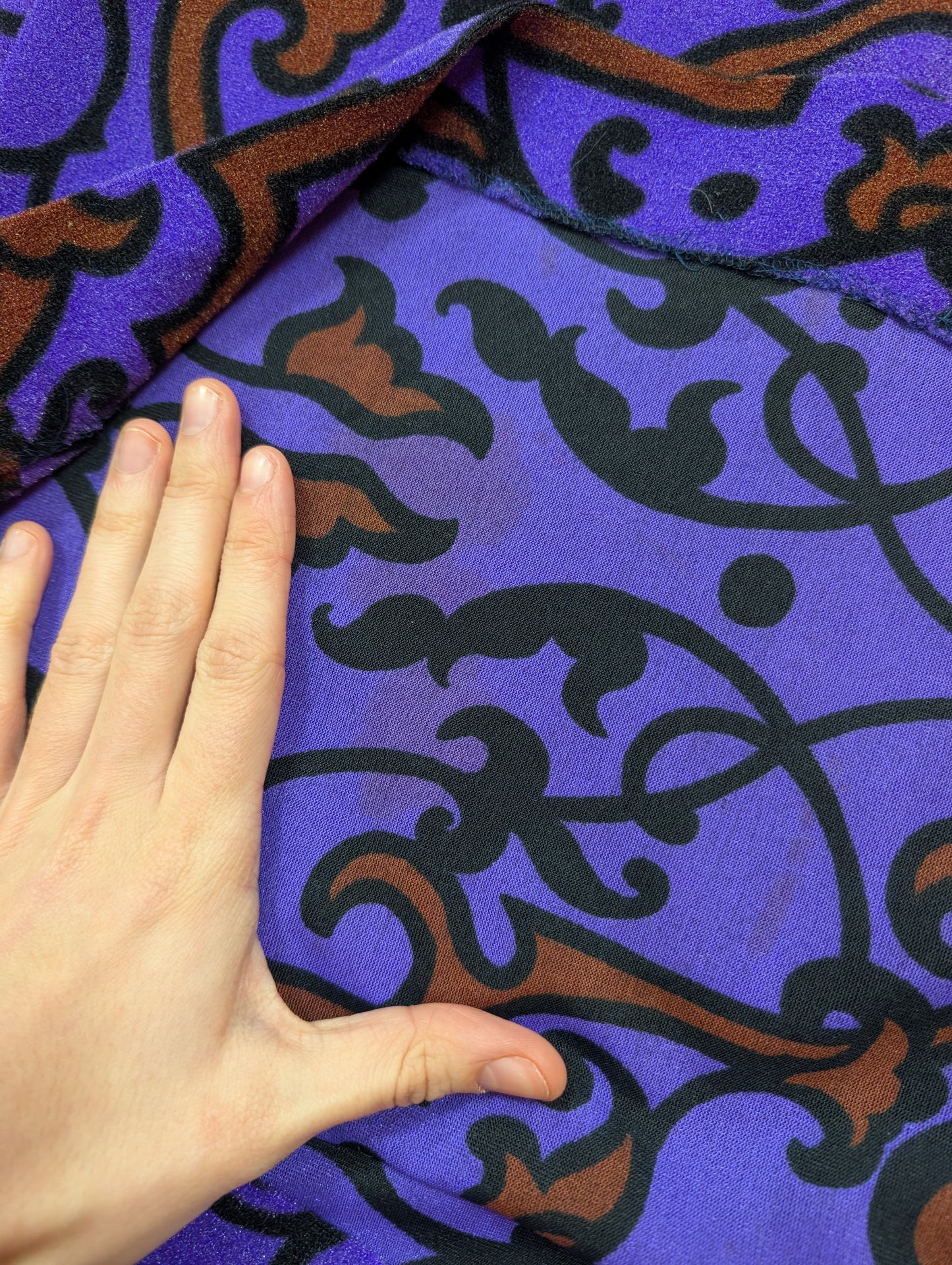 1970s Berkertex maxi dress - M/12