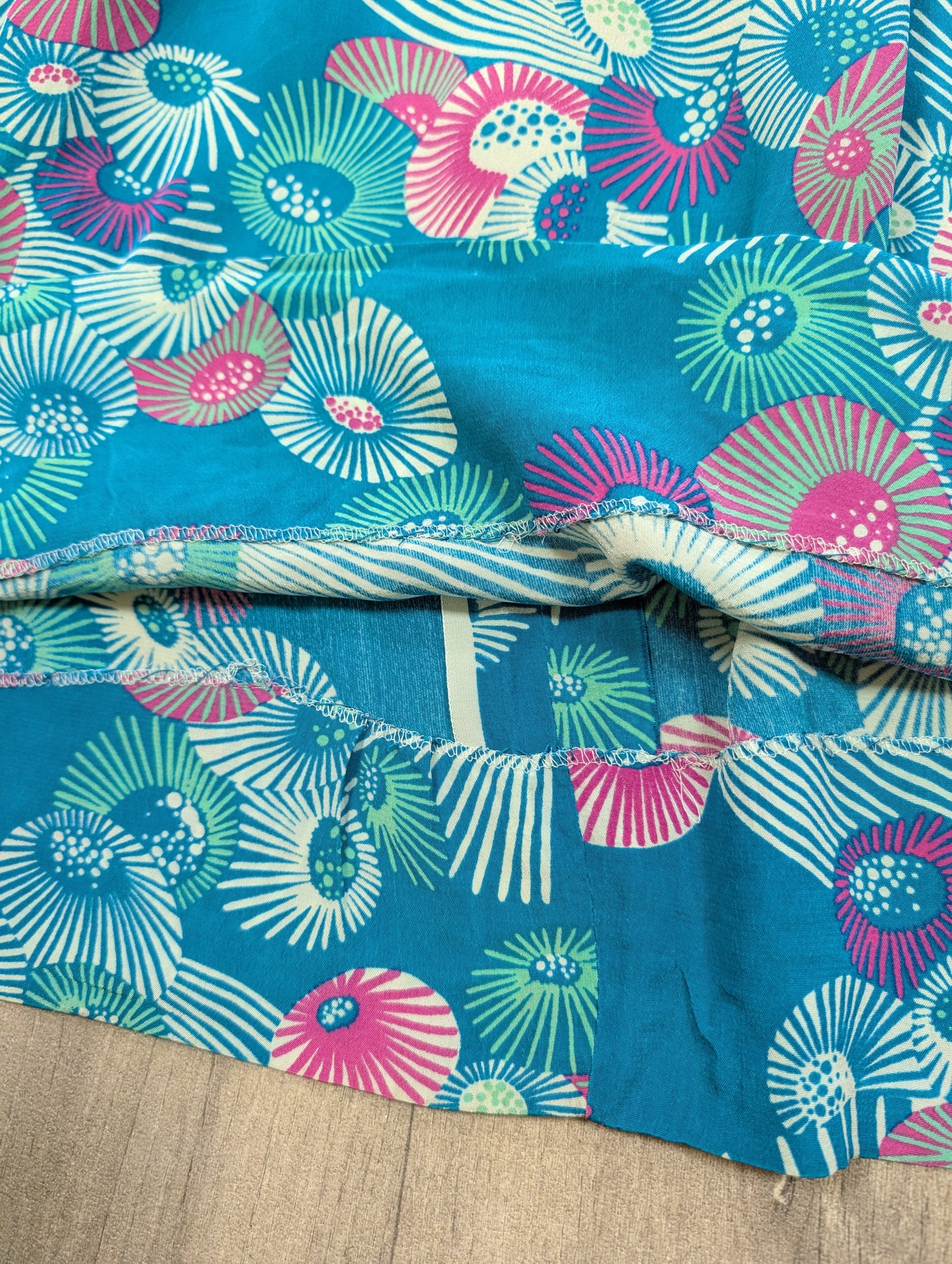 1970s Wallis rayon dress - XS/6
