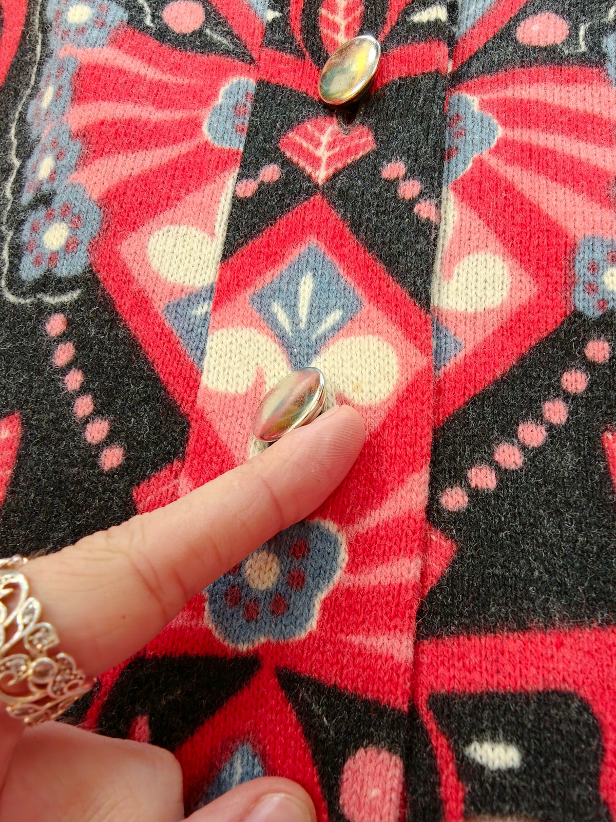 Gorgeous 1960s Eva Fisher couture wool skirt suit - S/8/10