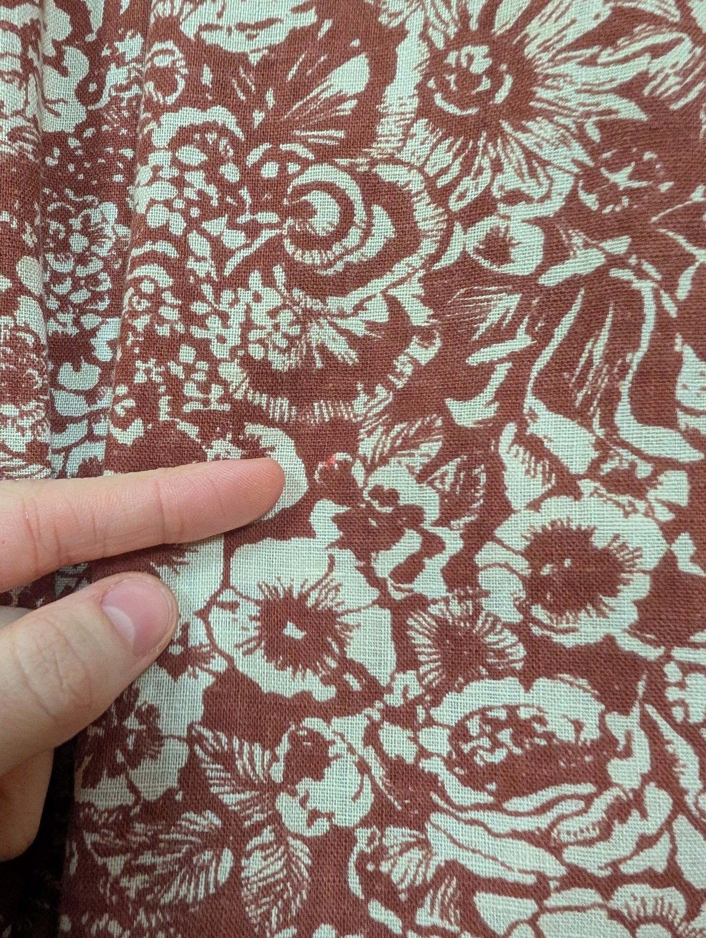 1970s made in Wales Laura Ashley brown dress - S/M/10/12