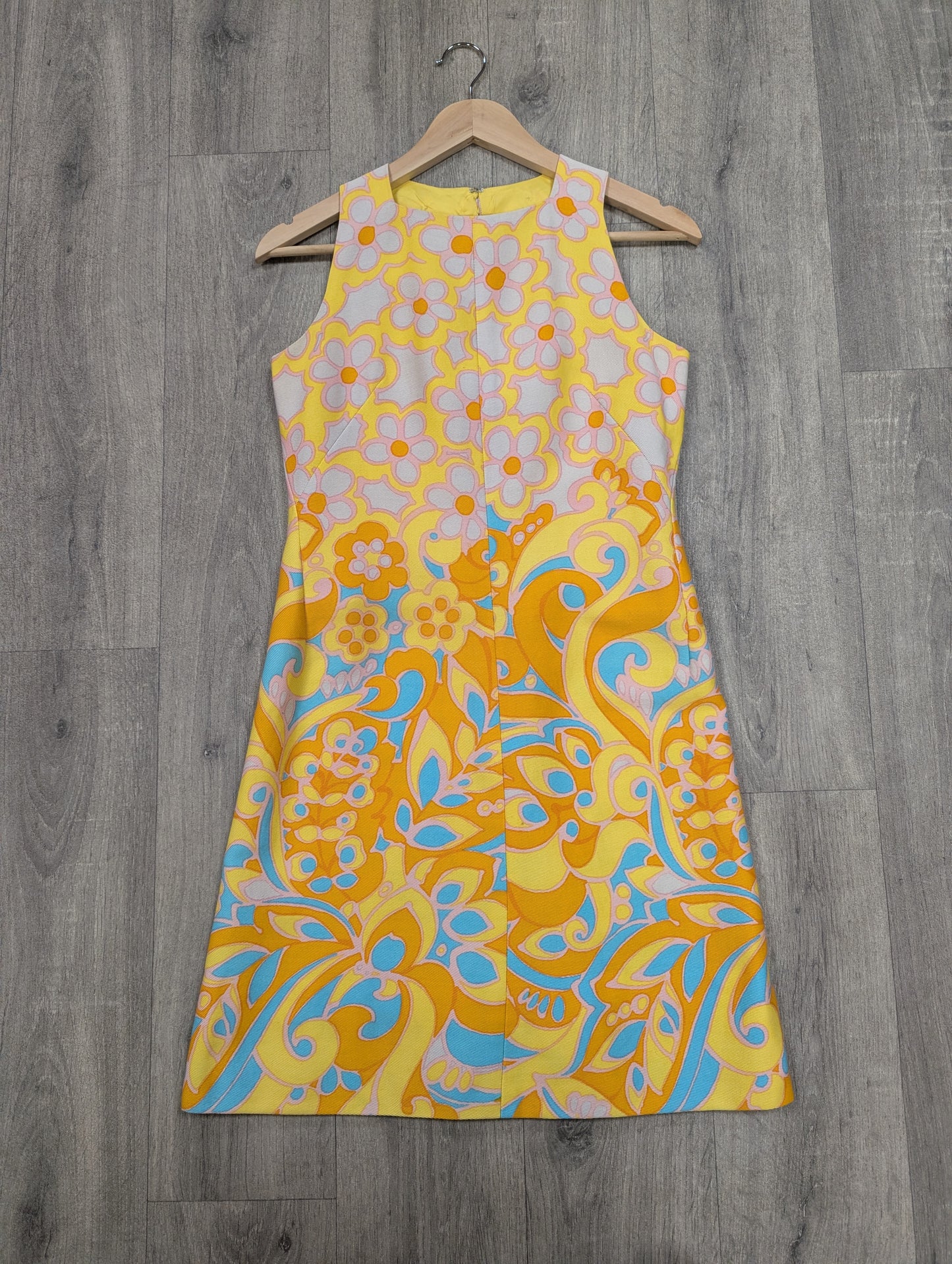 1960s Susan Small psychedelic dress - S/8