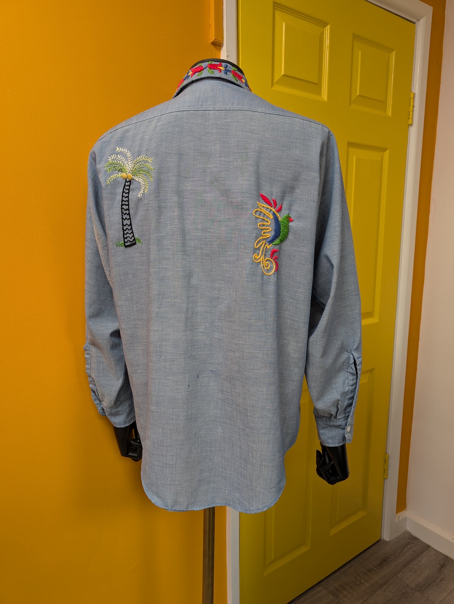 1970s JC Penney Big Mac embroidered shirt