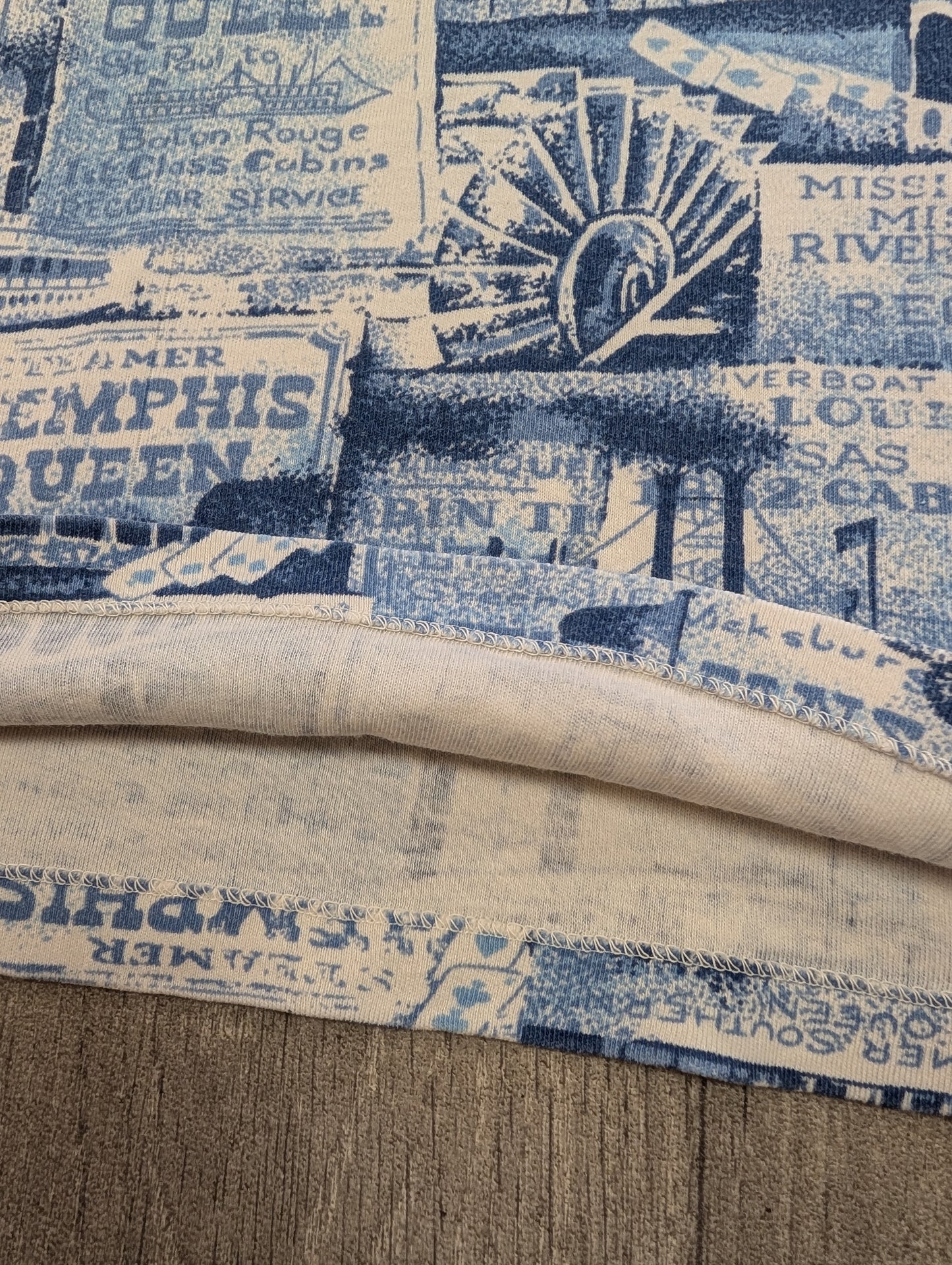 1970s St Michael novelty print cotton t-shirt