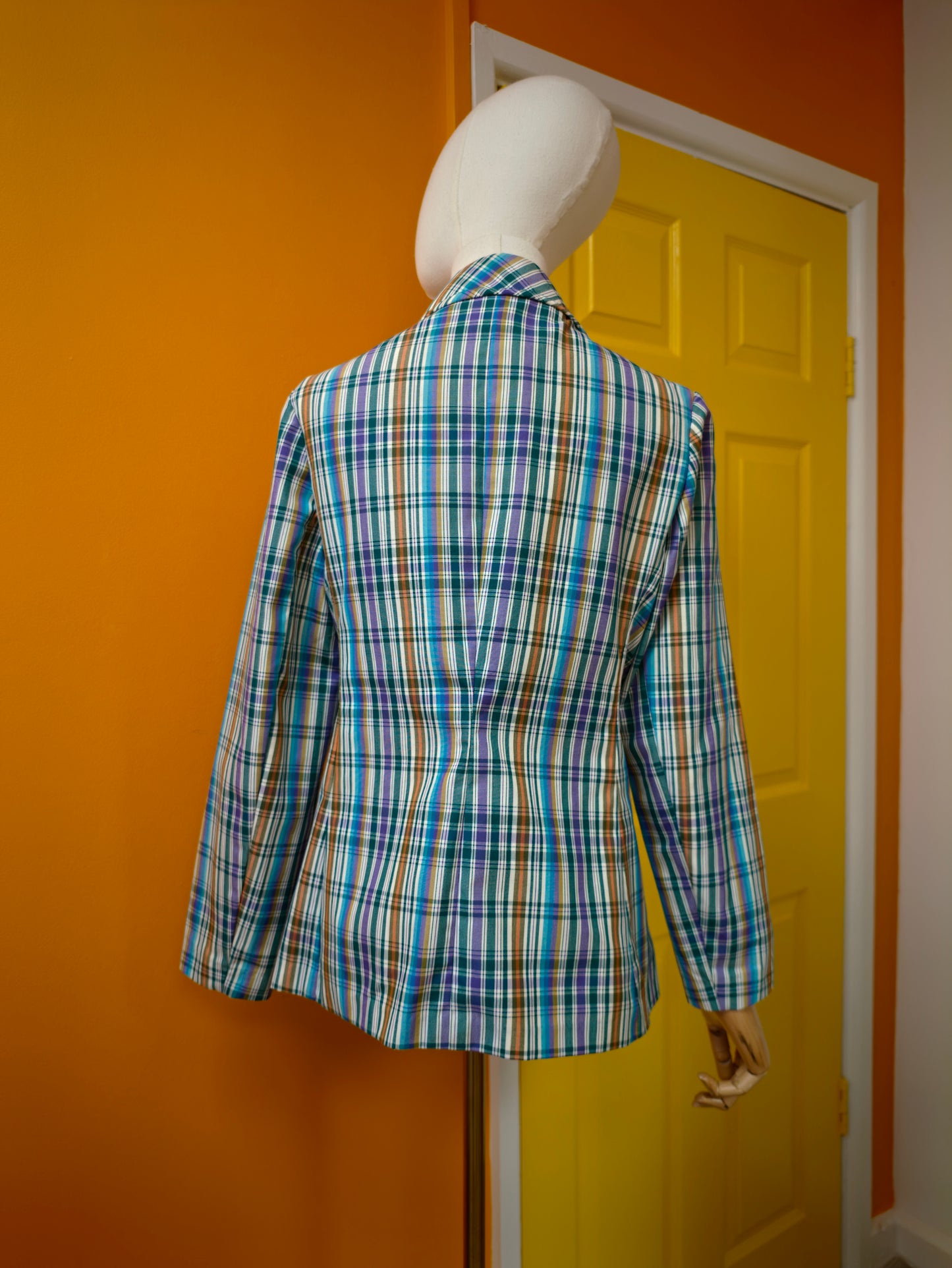1970s St Michael check jacket - S/M