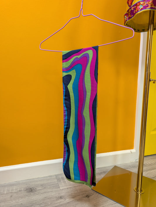 1960s Psychedelic scarf