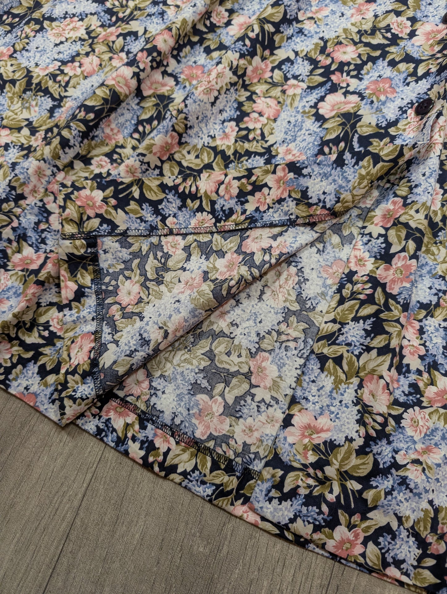 1990s Laura Ashley floral cotton dress - XS/6/8