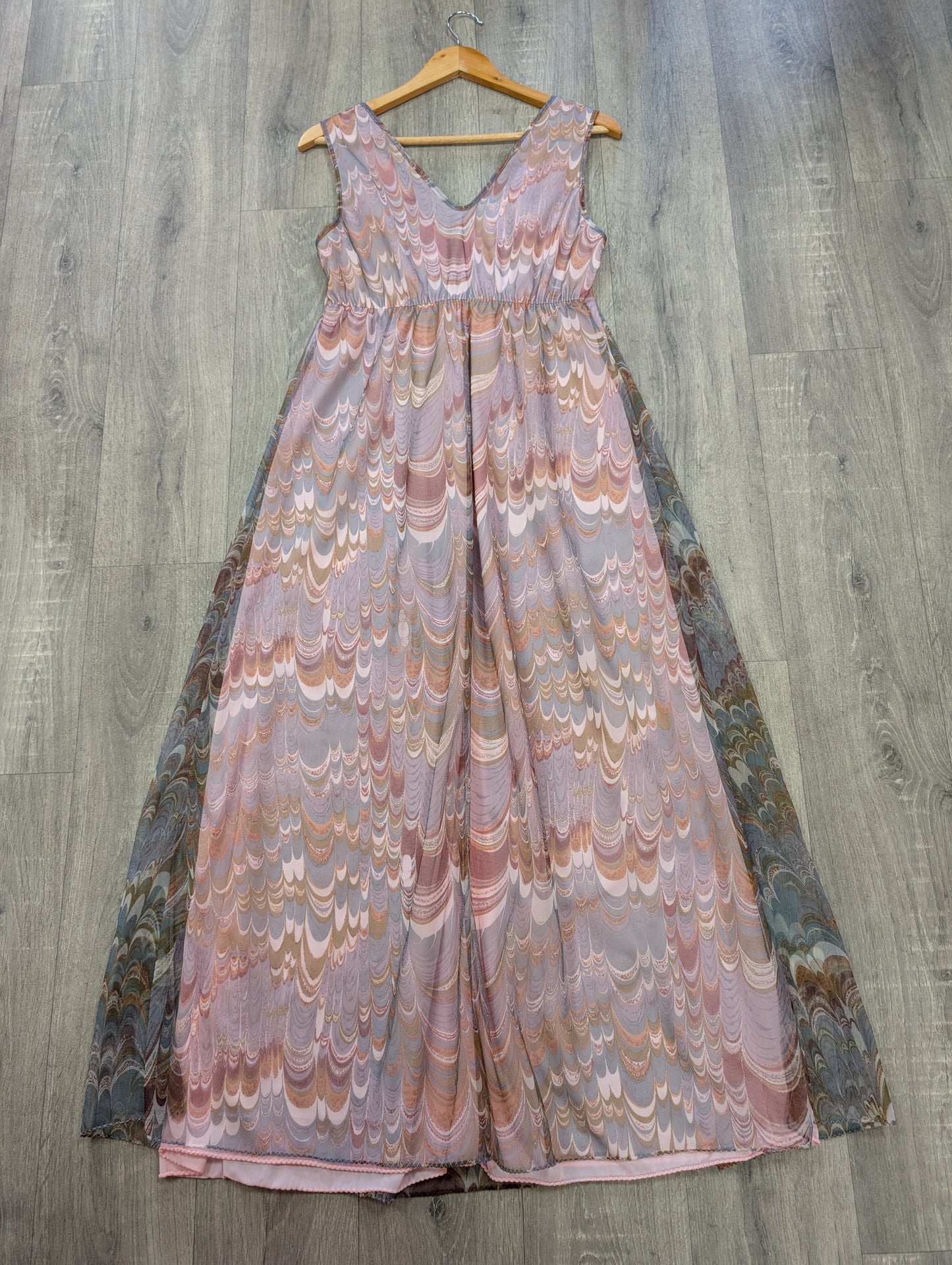 1970s psychedelic nightdress - M/12