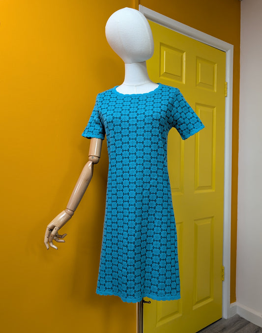 1960s St Michael Orlon & Antron dress - S/8/10
