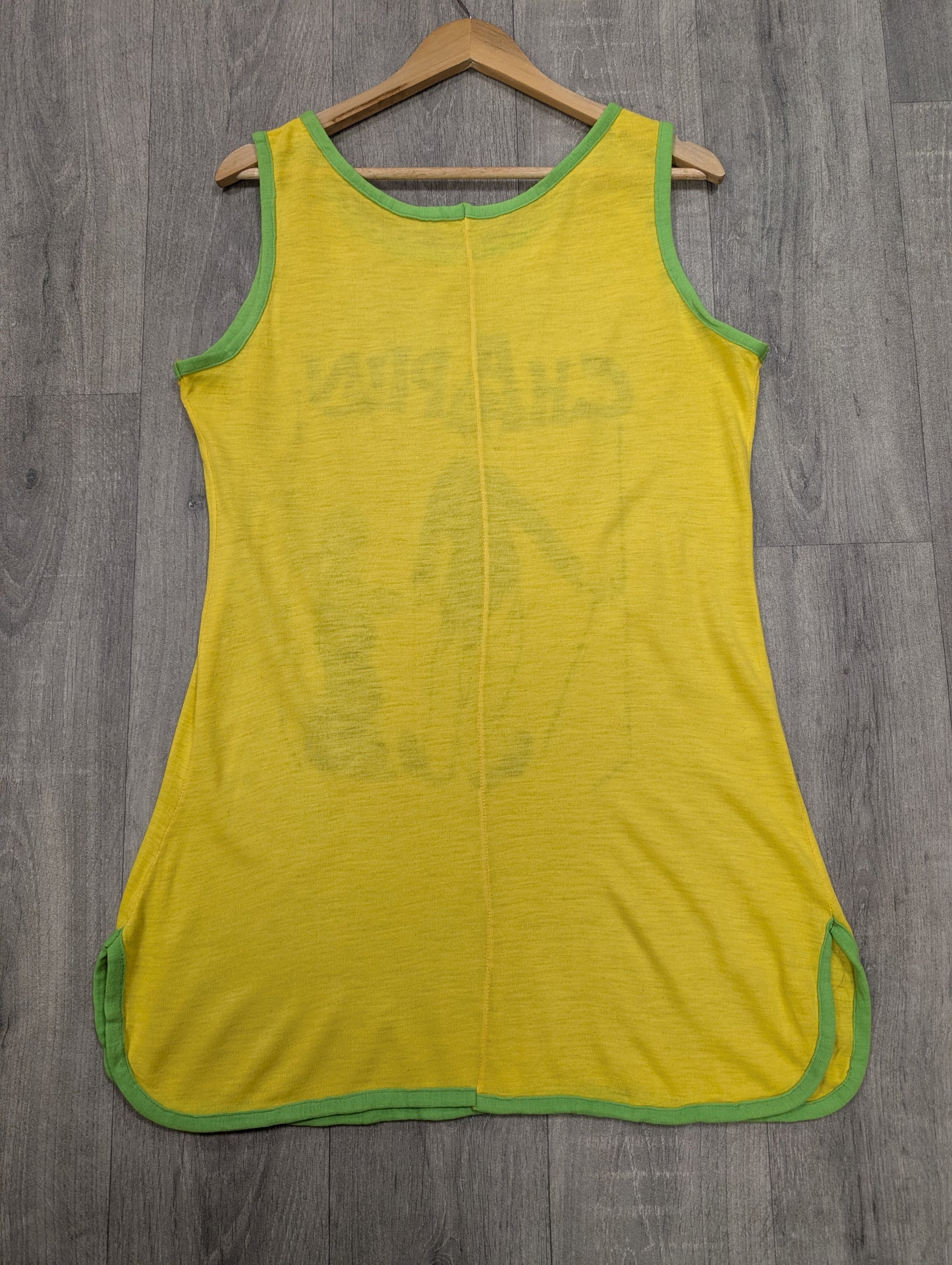 70s/80s Charlie Chaplin vest/dress - M