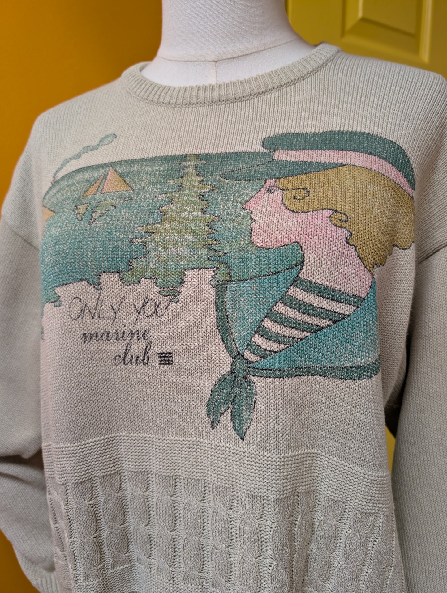 80s/90s novelty jumper