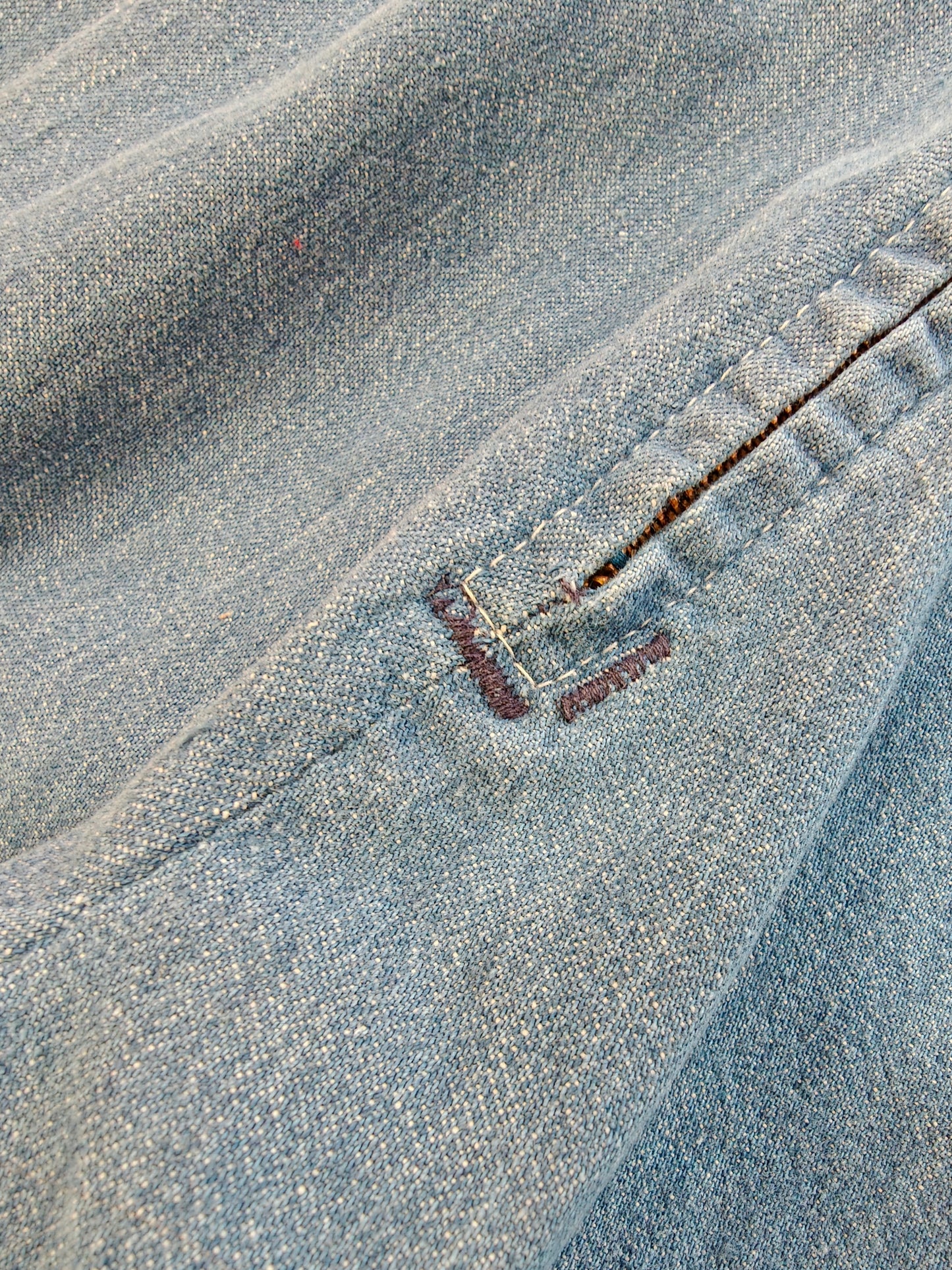 1970s Landlubber denim jumpsuit - XS/6