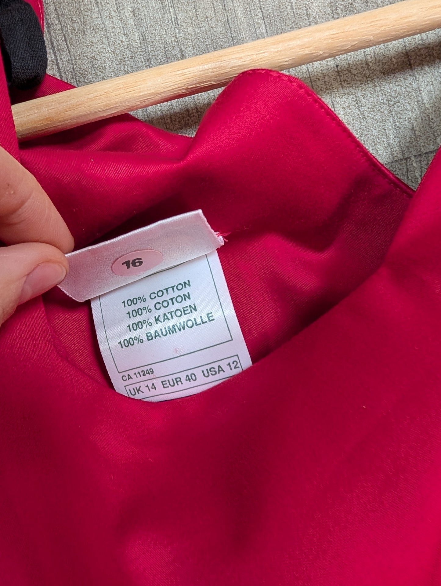 1980s Laura Ashley pink dress with belt - S/10