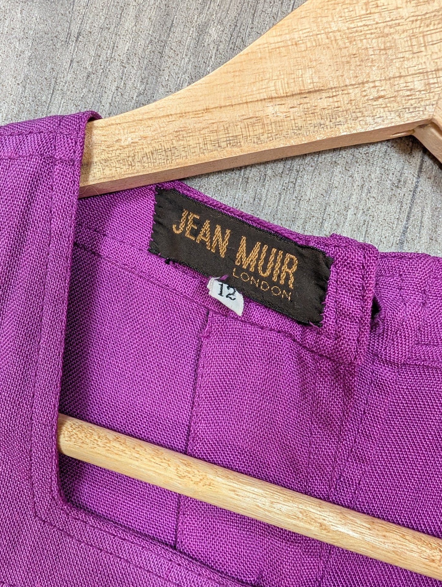 Wonderful 1970s Jean Muir dress - S/8/10