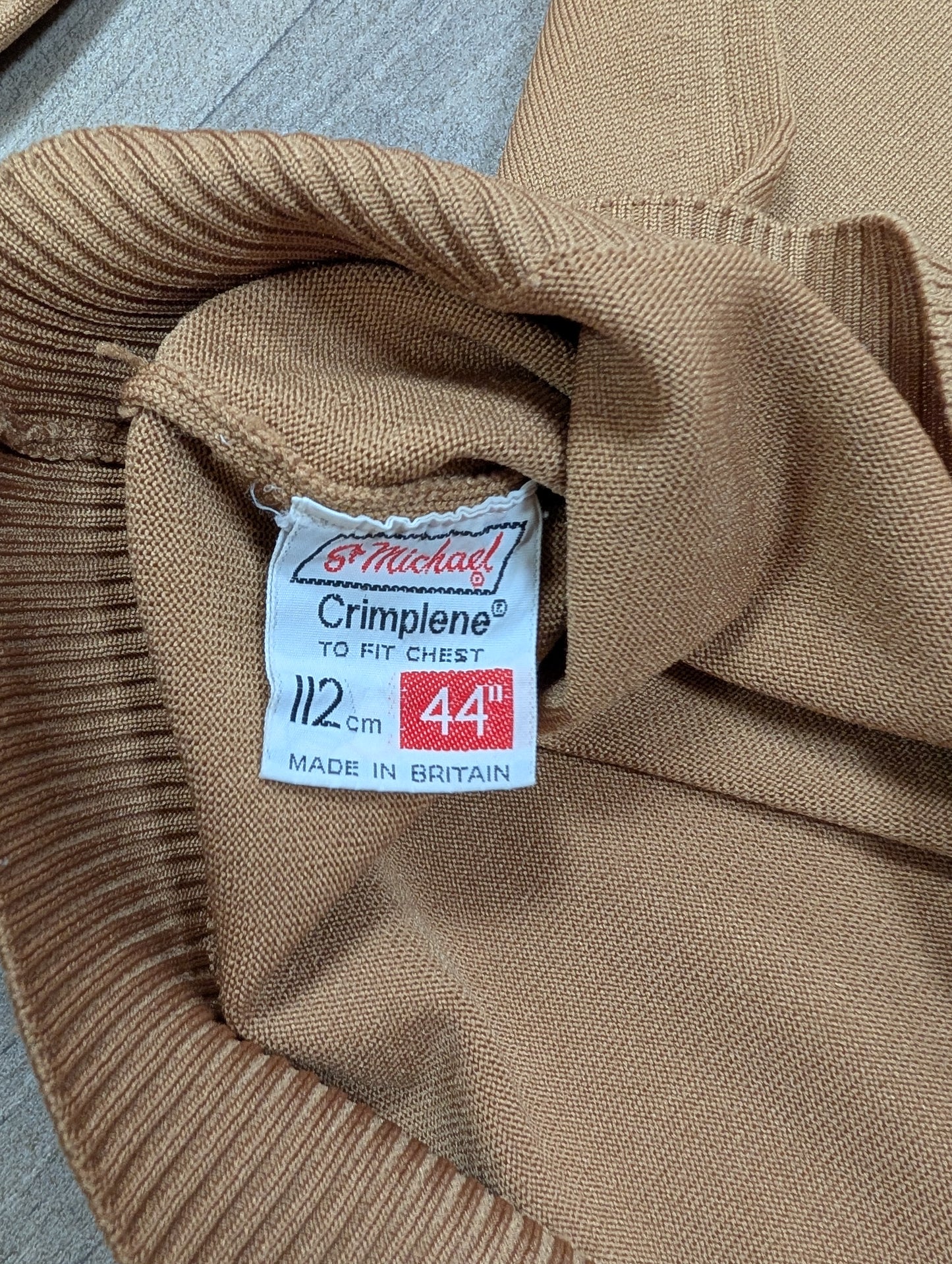 60s/70s St Michael crimplene turtleneck
