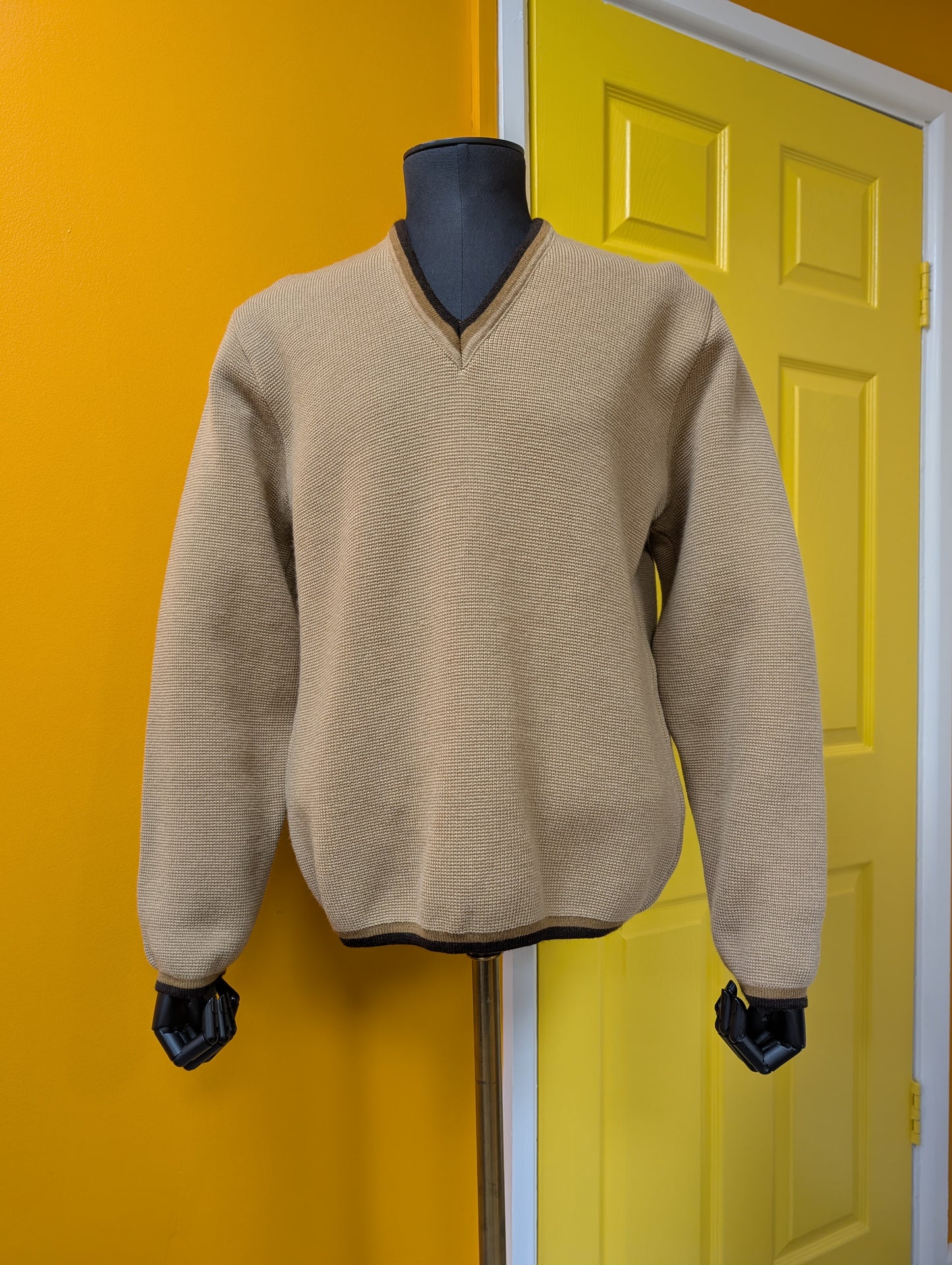 1970s Priory pure wool jumper