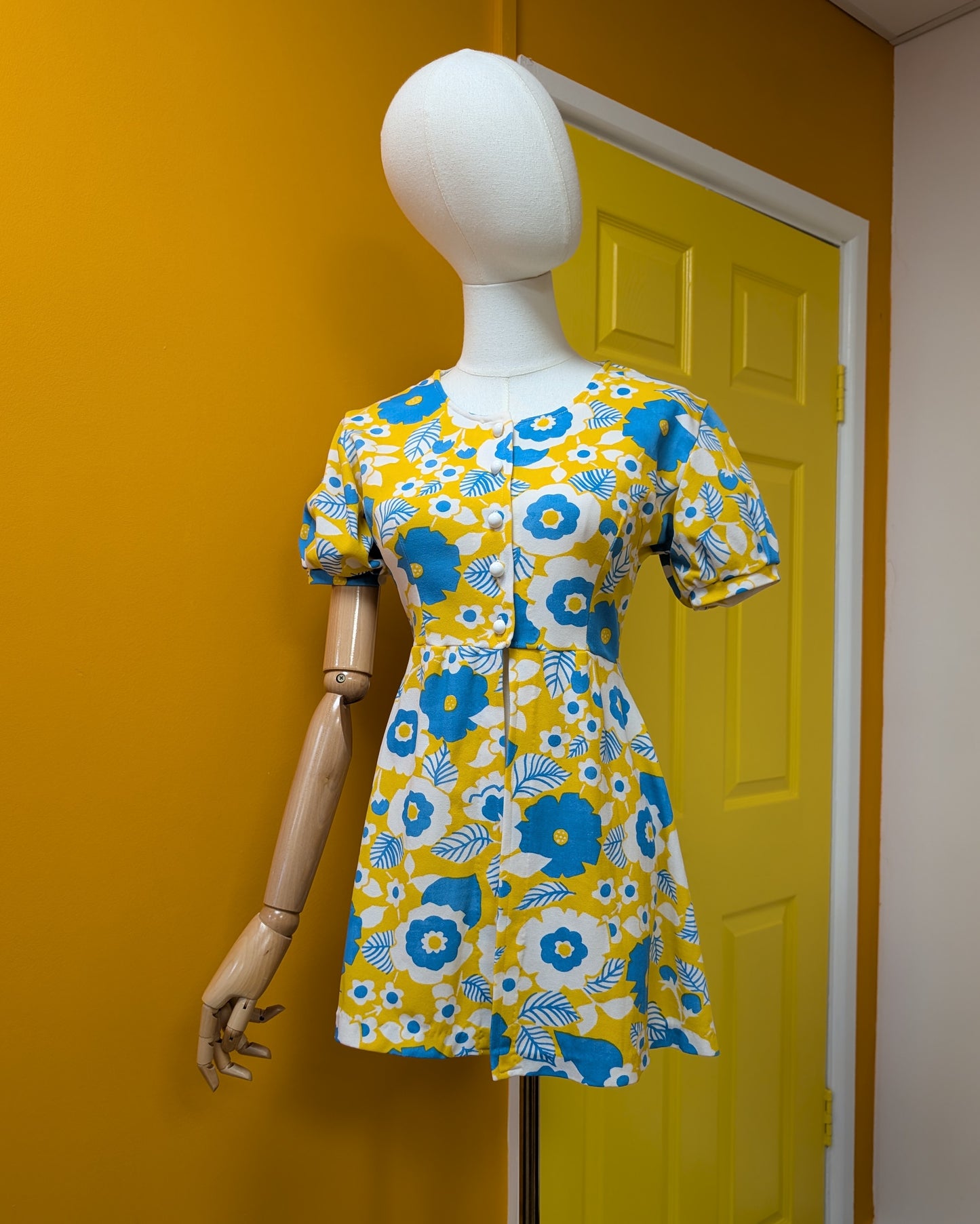 60s/70s Dropnyl Helanca top/jacket - S/8/10