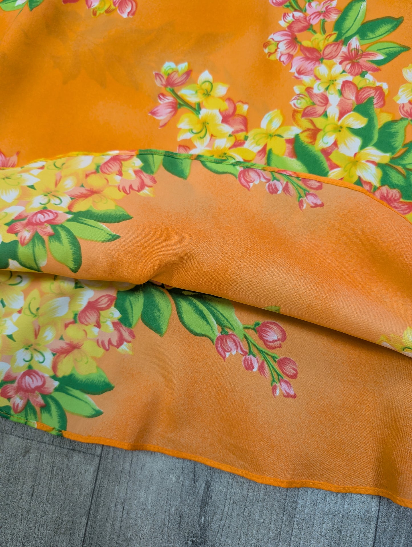 1970s Hilo Hattie's Hawaiian kaftan top