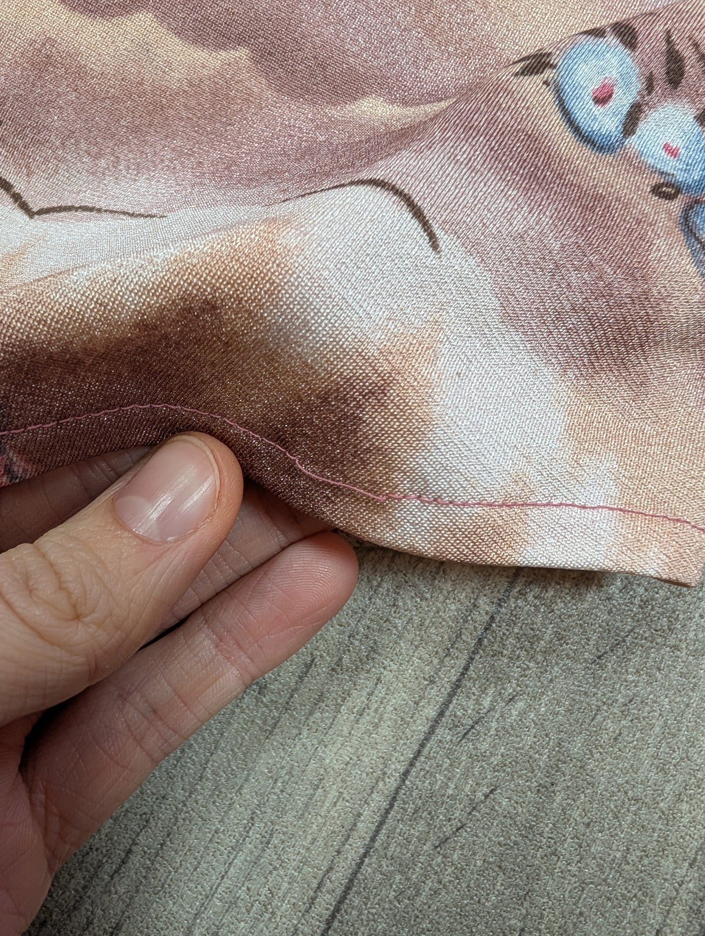 1970s floral print shirt - M