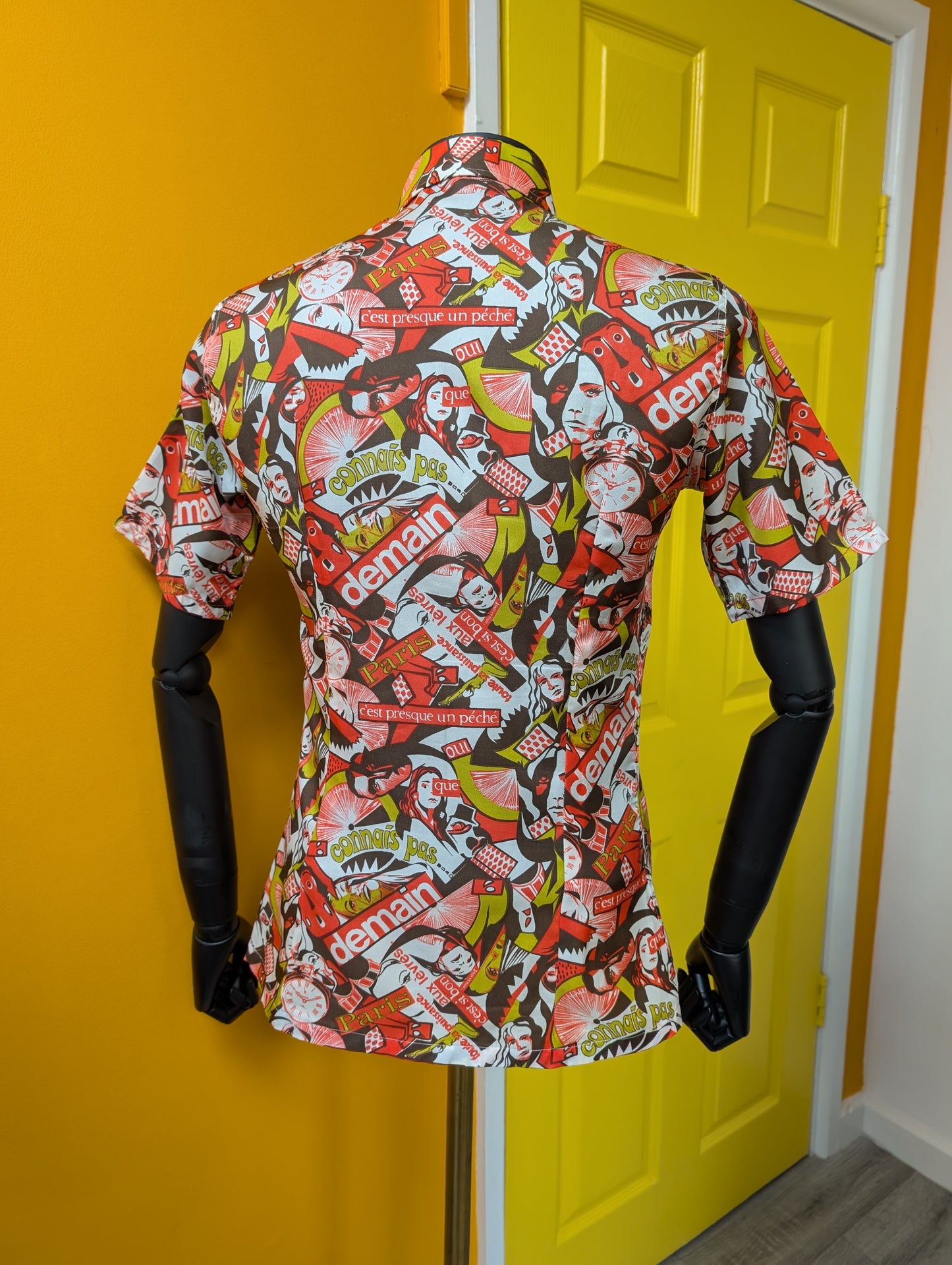 1970s Magit novelty print shirt