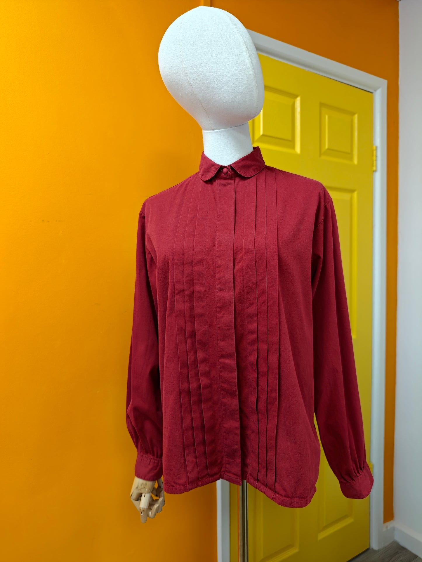 80s/90s Jumpers cotton shirt - L