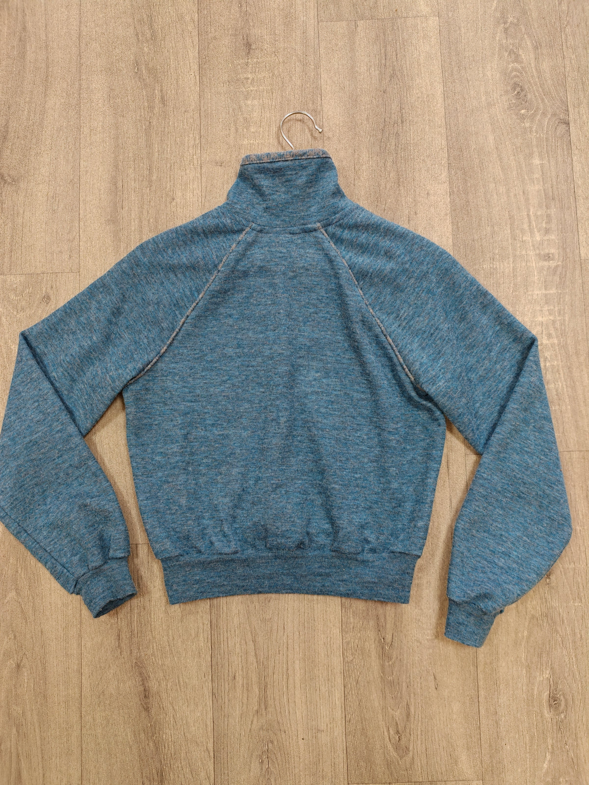 1970s Cathy Sue blue jumper - XS/S