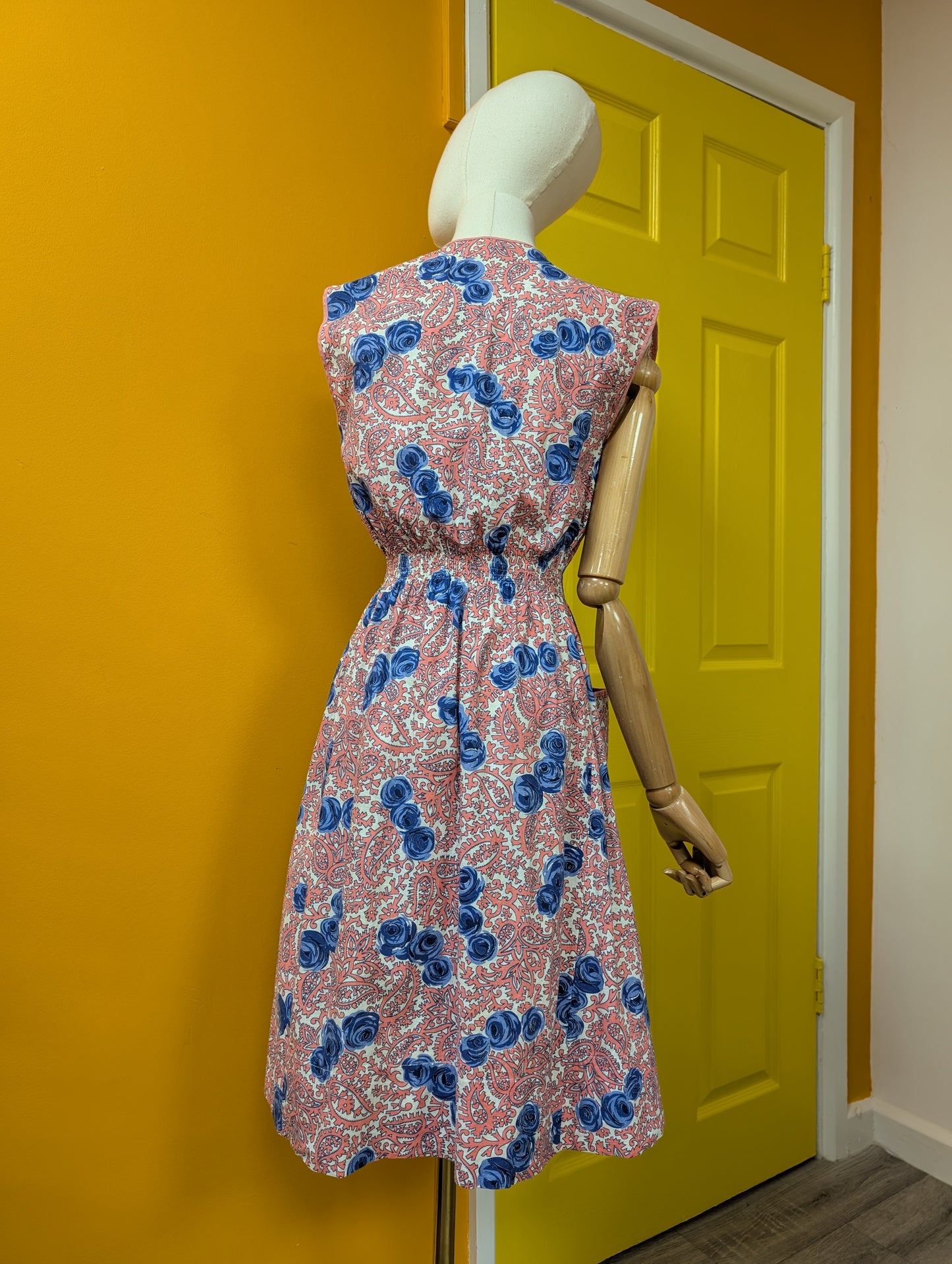 Paisley & rose print dress - XS/S