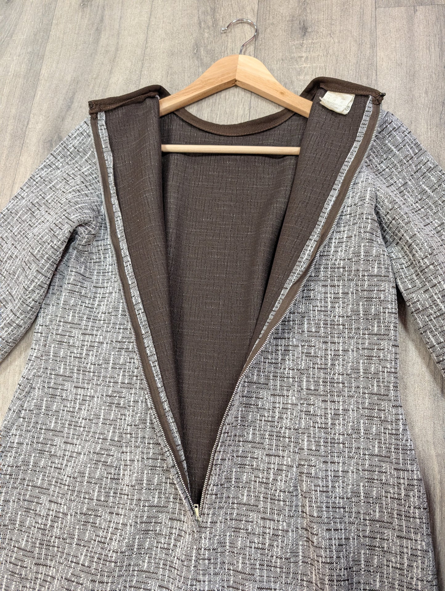 1960s crimplene dress - M/14