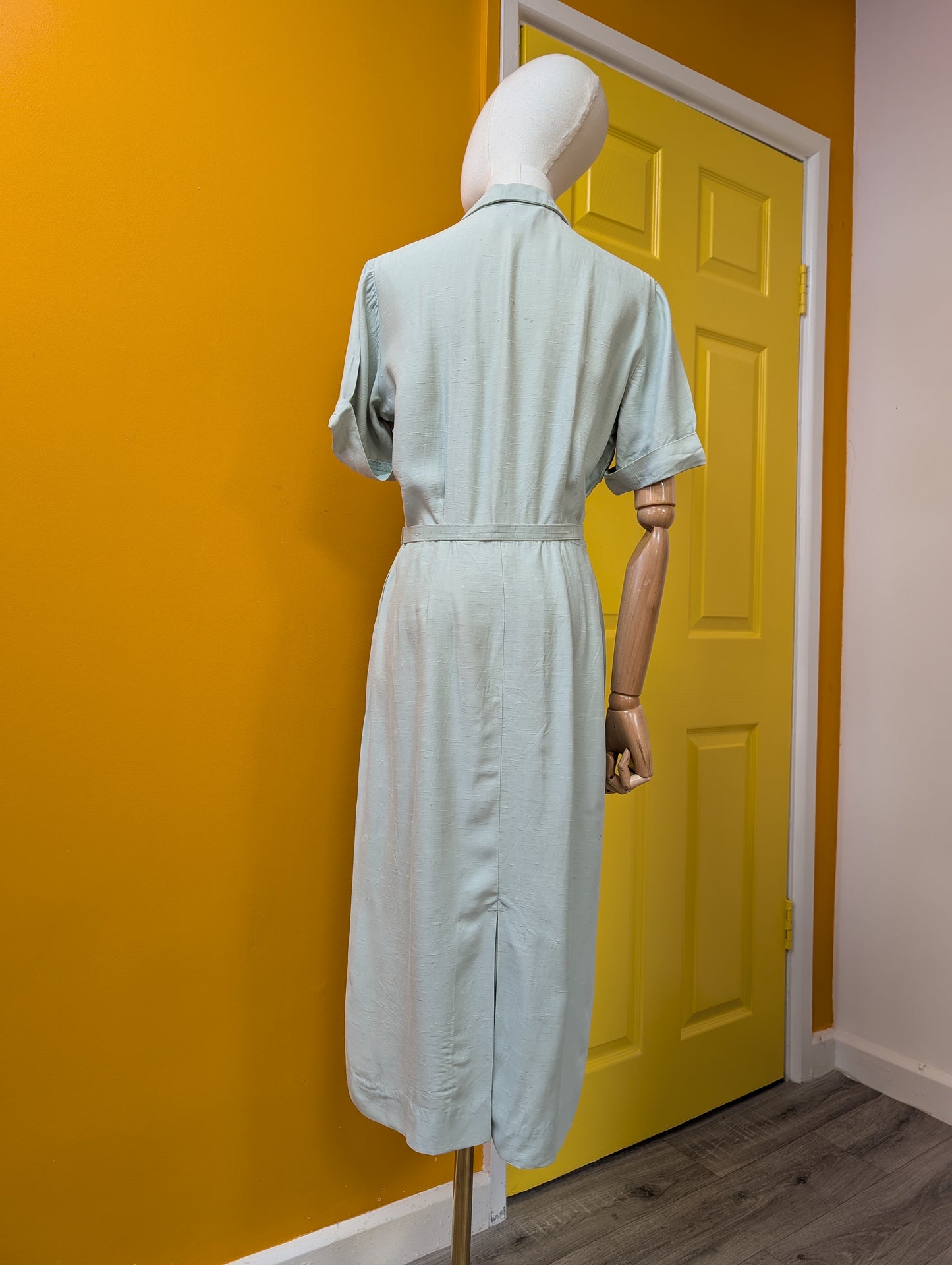 1950s Berkertex dress & belt - S/10