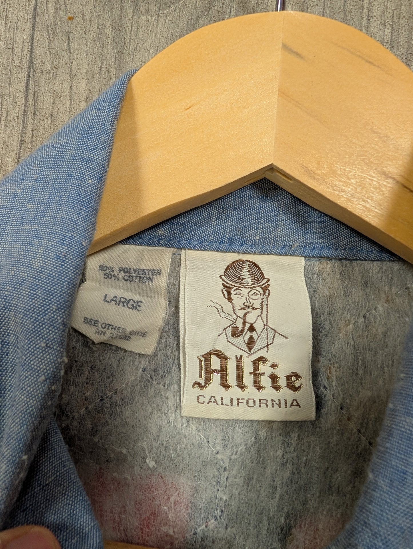1970s Alfie California western shirt