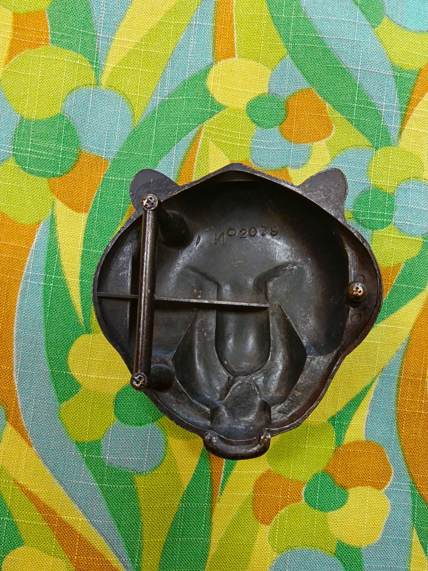 Tiger head belt buckle