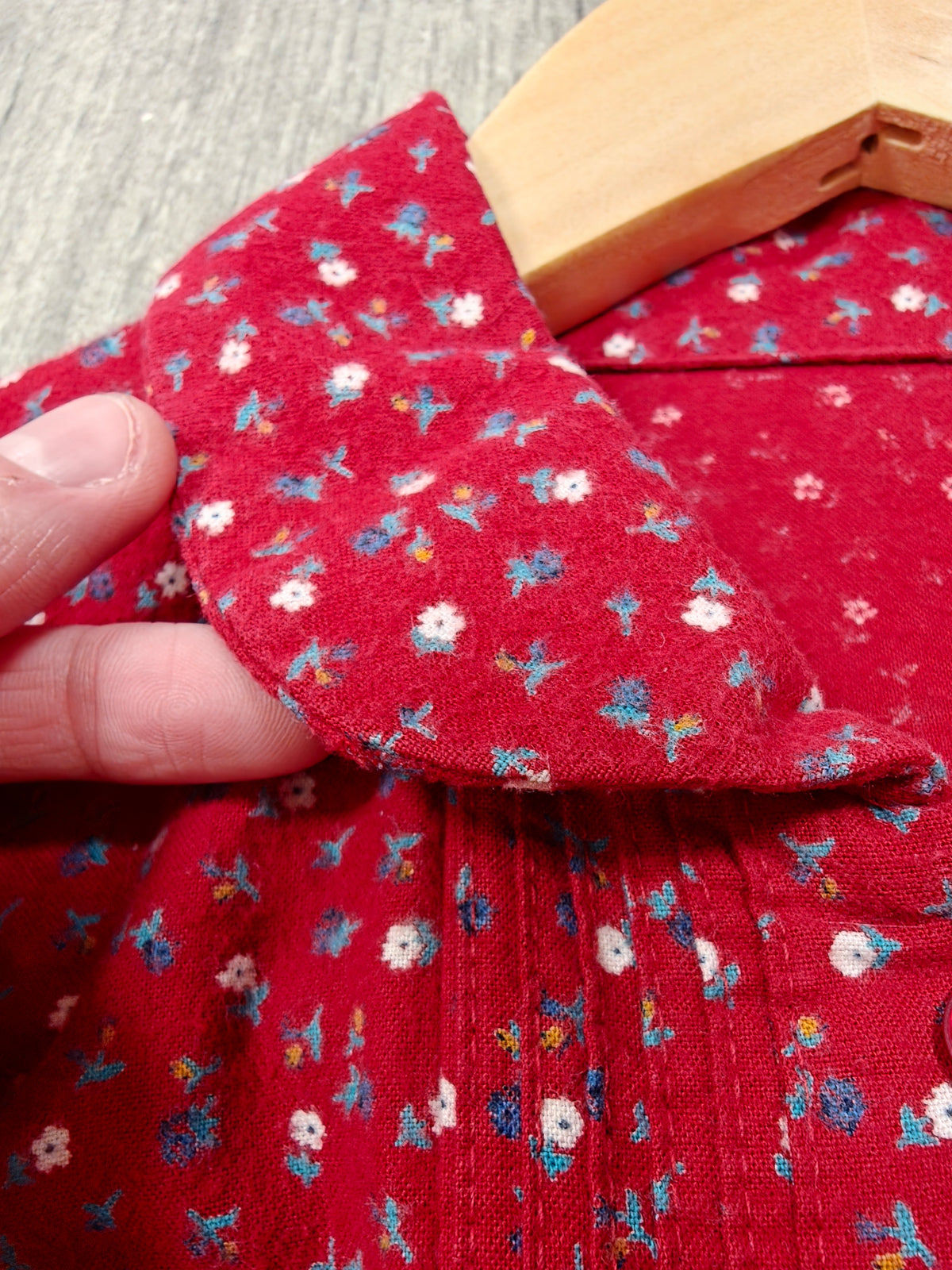 1980s St Michael cotton blouse - XS/S