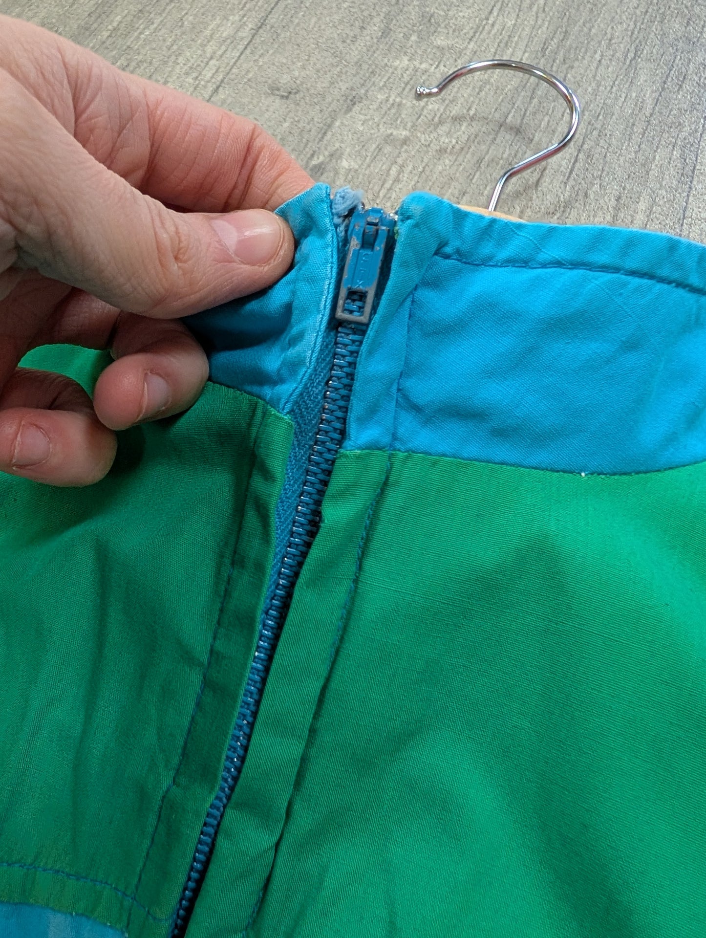 1960s Fenwick colour block mini dress - S/10