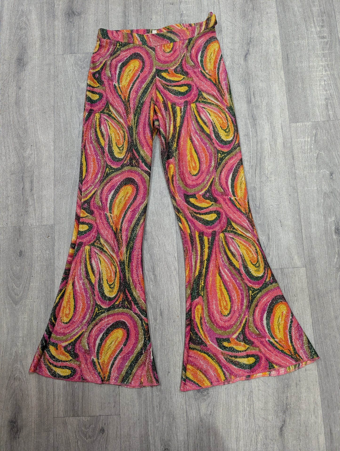 Phenomenal 1960s Ian Peters lurex trouser suit - S/8