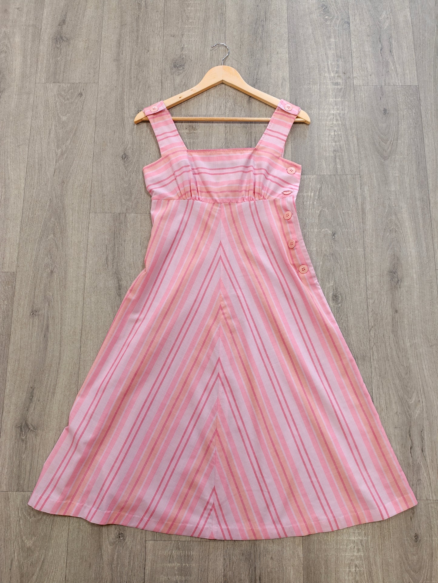 1970s Hamells pink dress - XS
