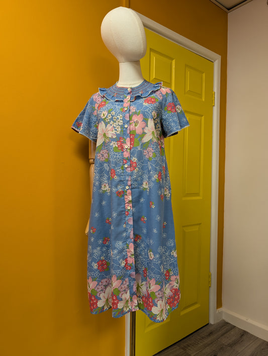1970s St Michael floral nightdress - S