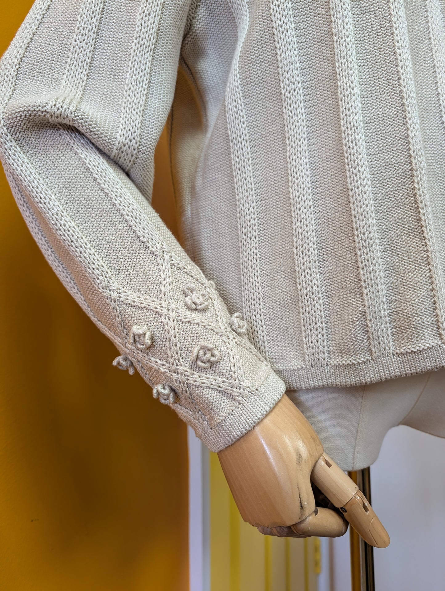 1990s Deirdre McGuire pima cotton cardigan