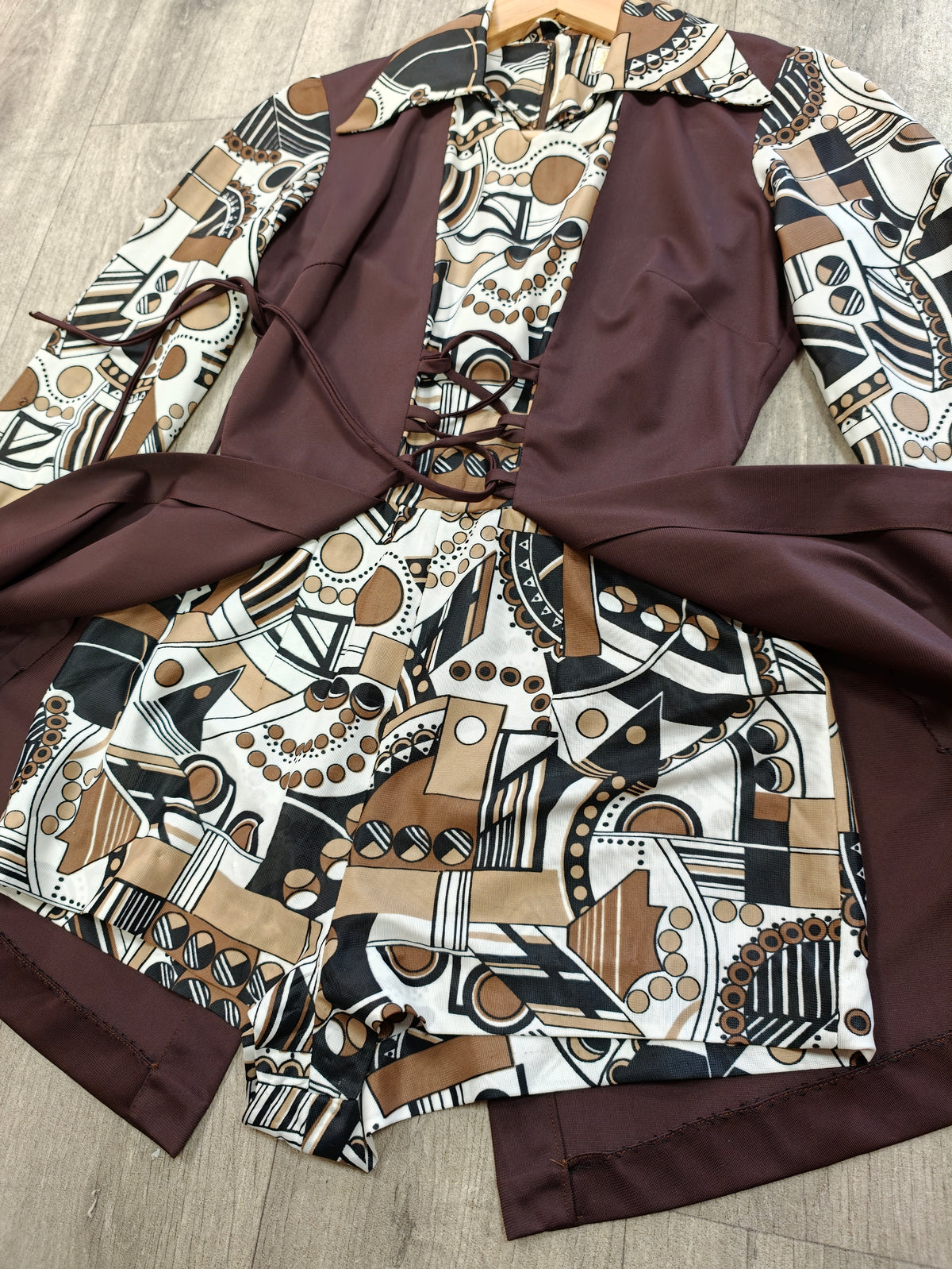 60s/70s Simon Petite playsuit - XS