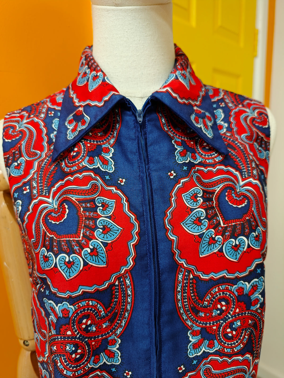 1970s Vera Neumann cotton top - M