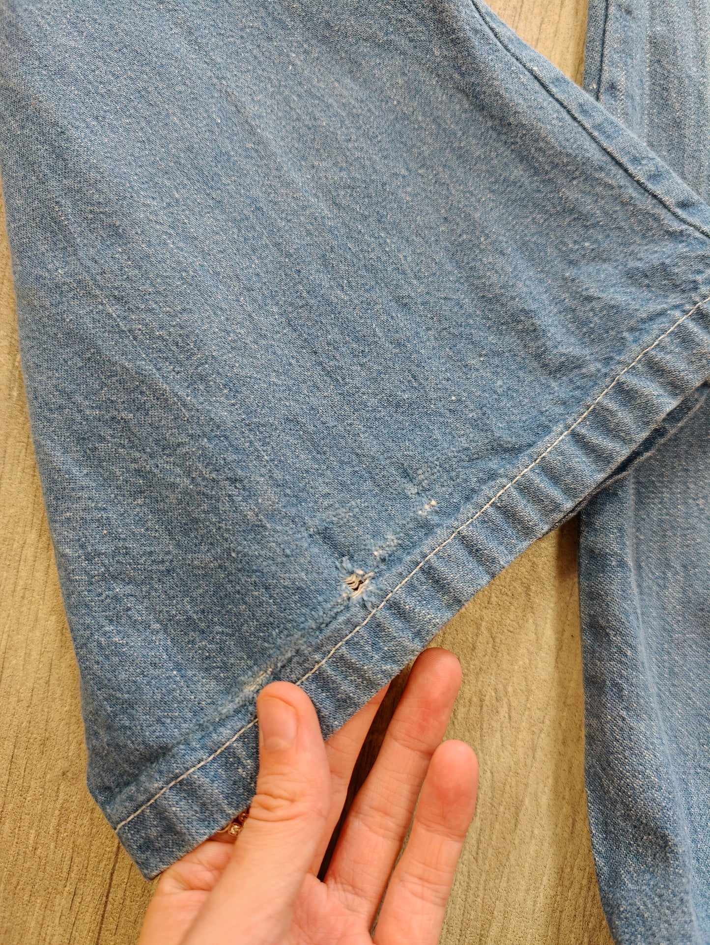 1970s Landlubber denim jumpsuit - XS/6