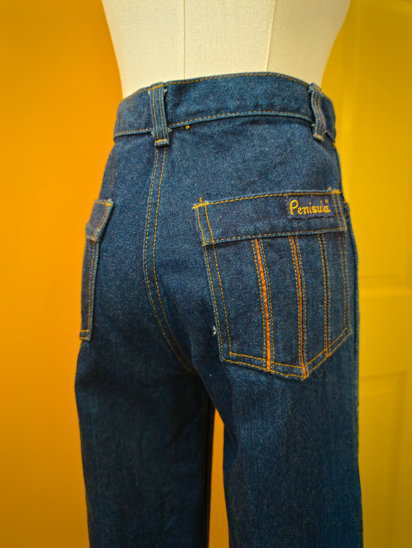 1970s Penisula flared jeans - 26" waist