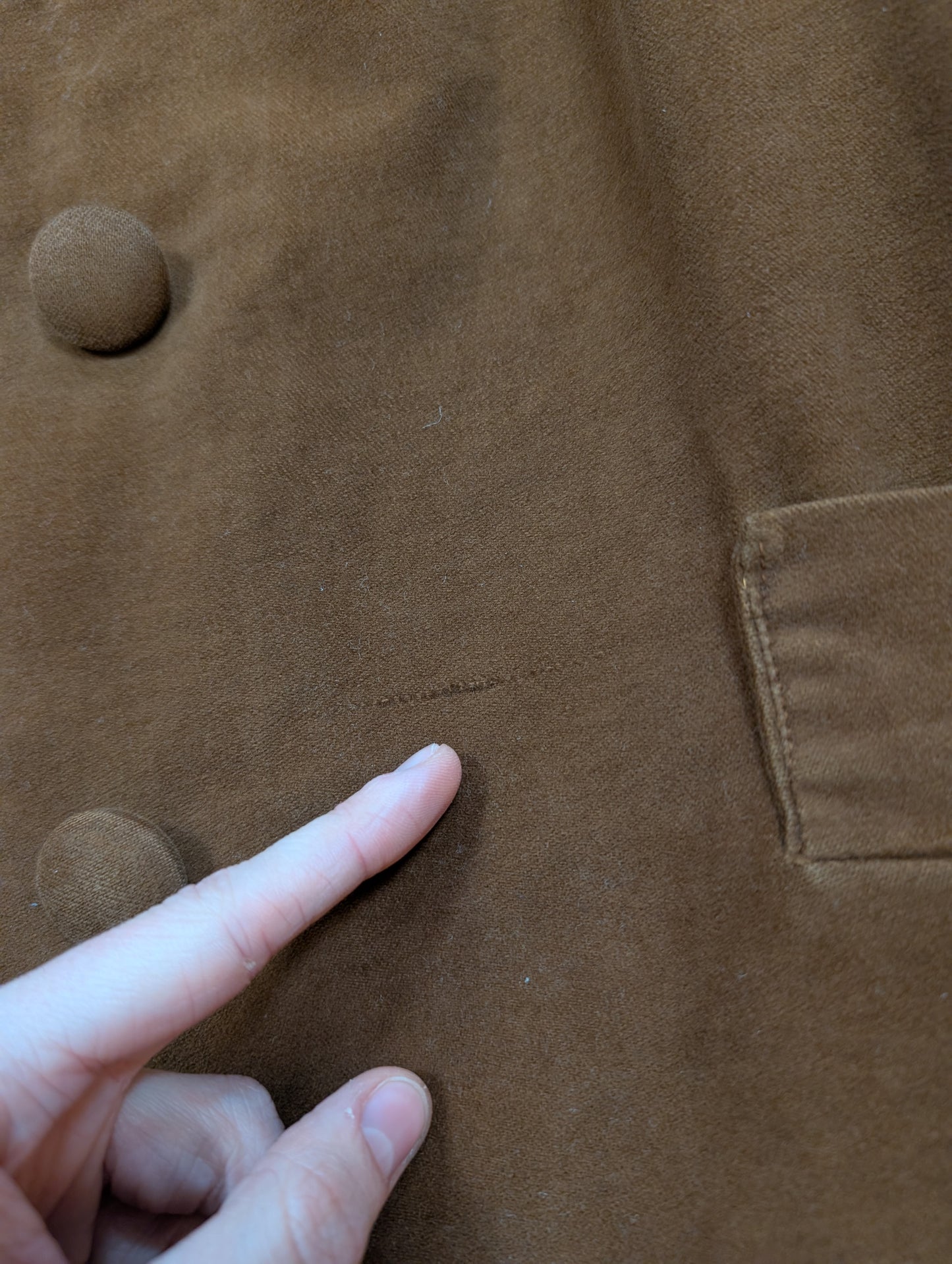 50s/60s Rumonte brown jacket - XS/S