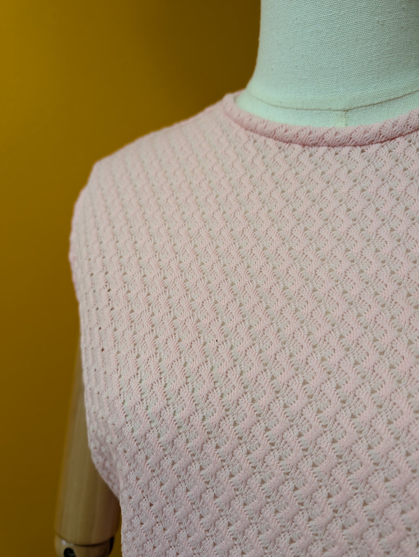 1960s St Michael pink top - M/L/14/16