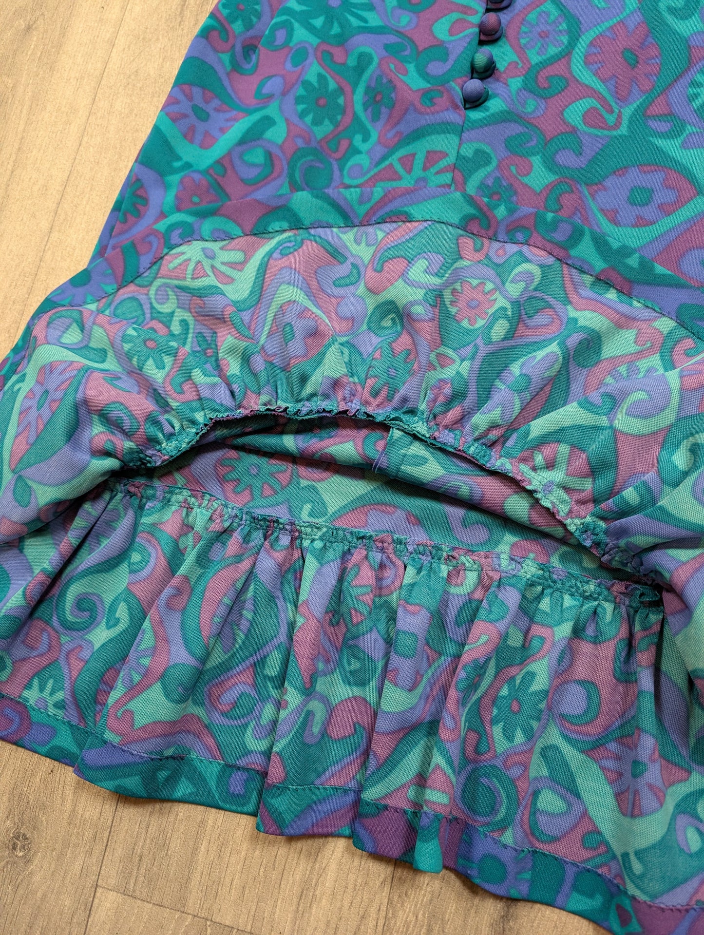 1960s Jerseyfield dress - S/10