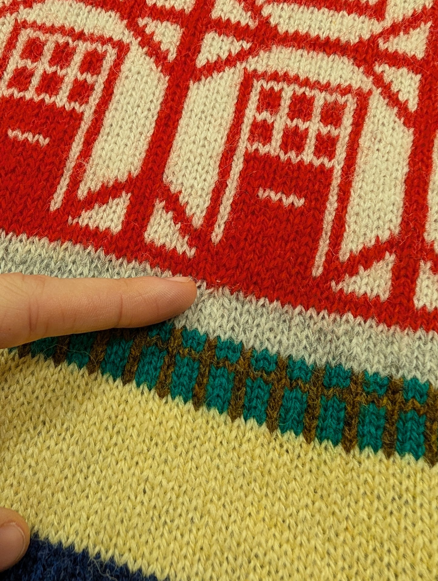 1980s The Irish Scene pure wool jumper