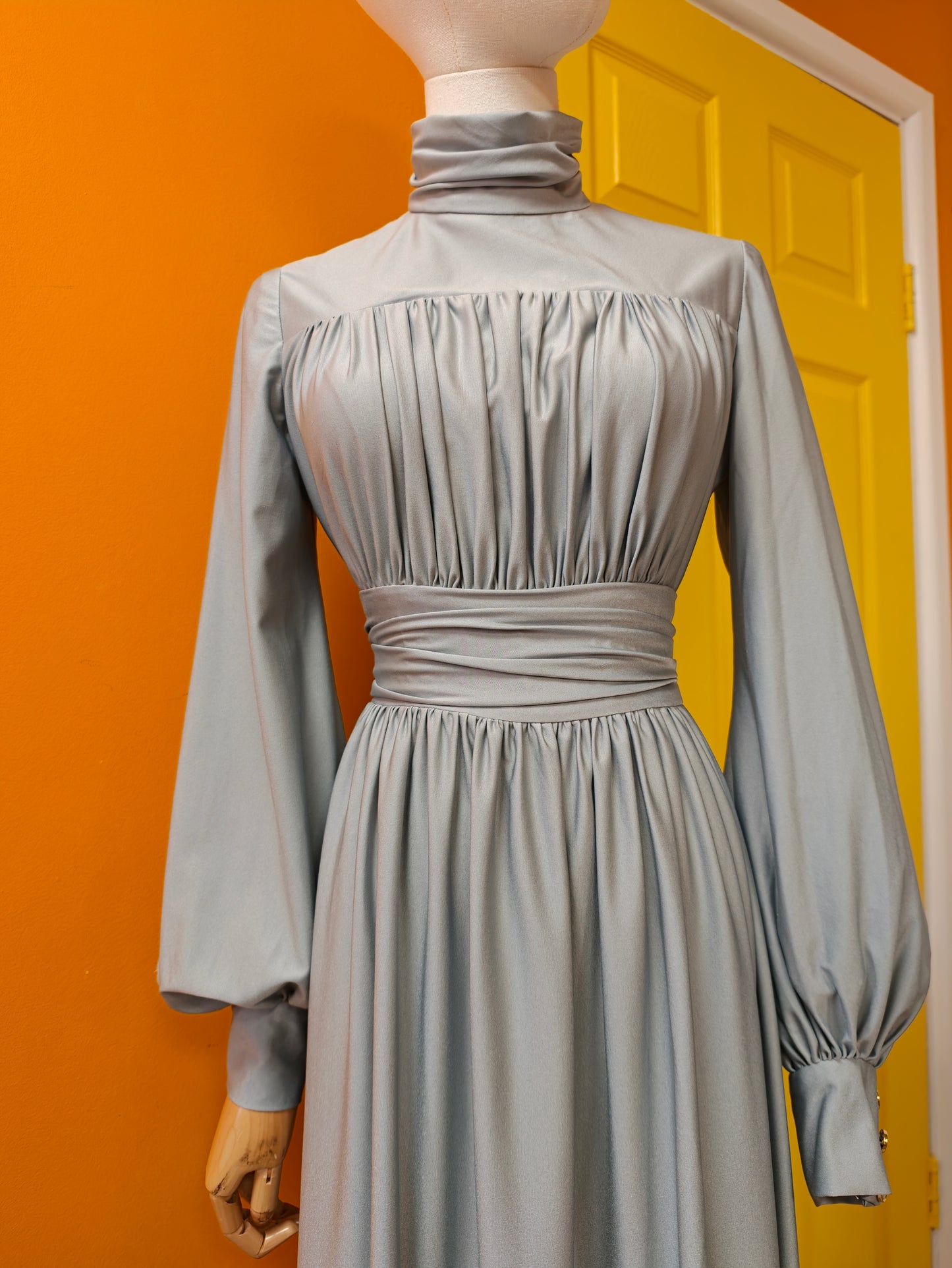 1970s Annie Gough at Gemini maxi dress - XS/6