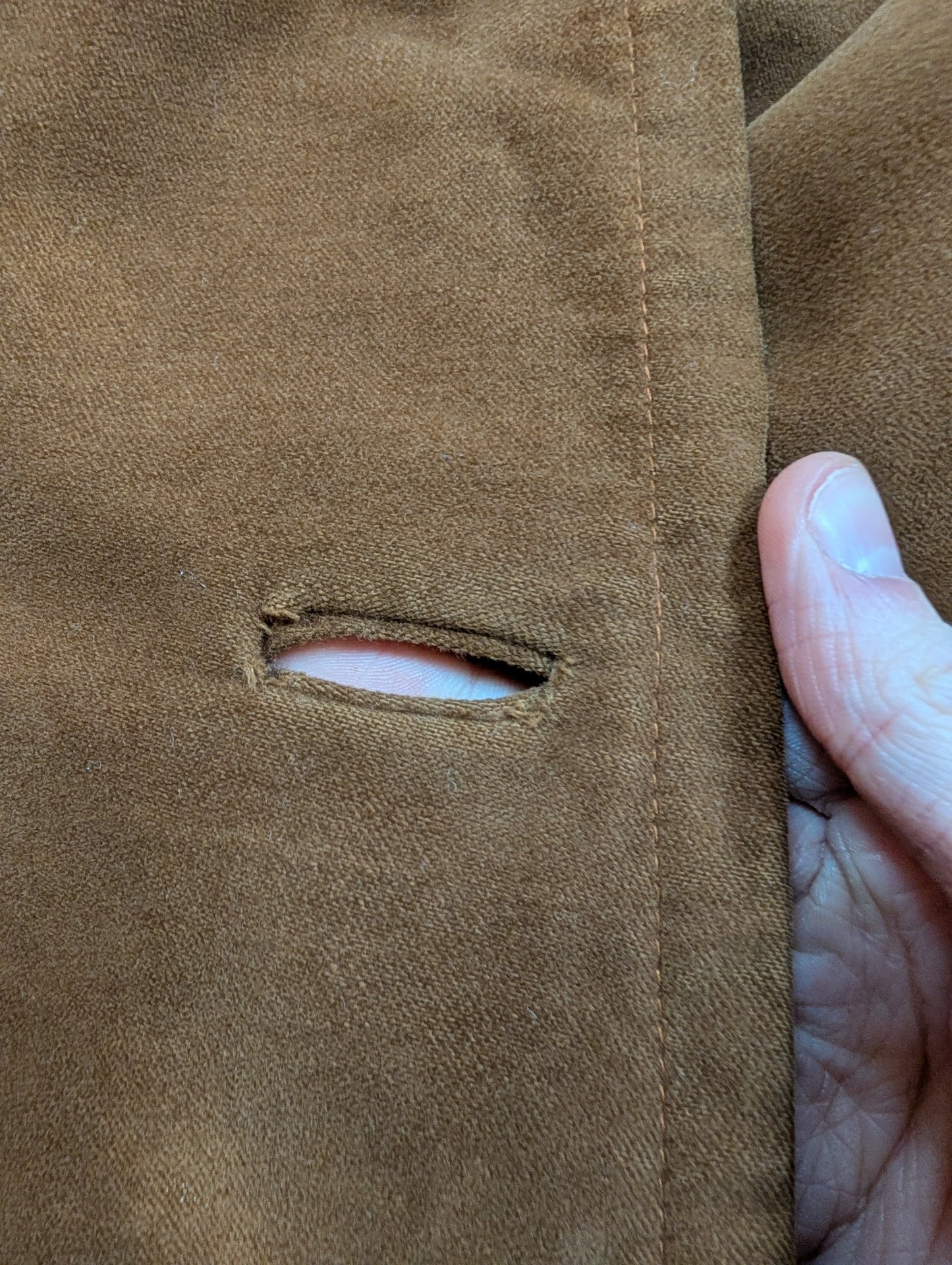 50s/60s Rumonte brown jacket - XS/S