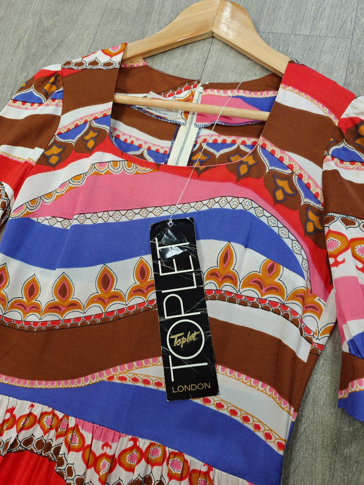 Deadstock 60s/70s Toplet dress - S/8/10